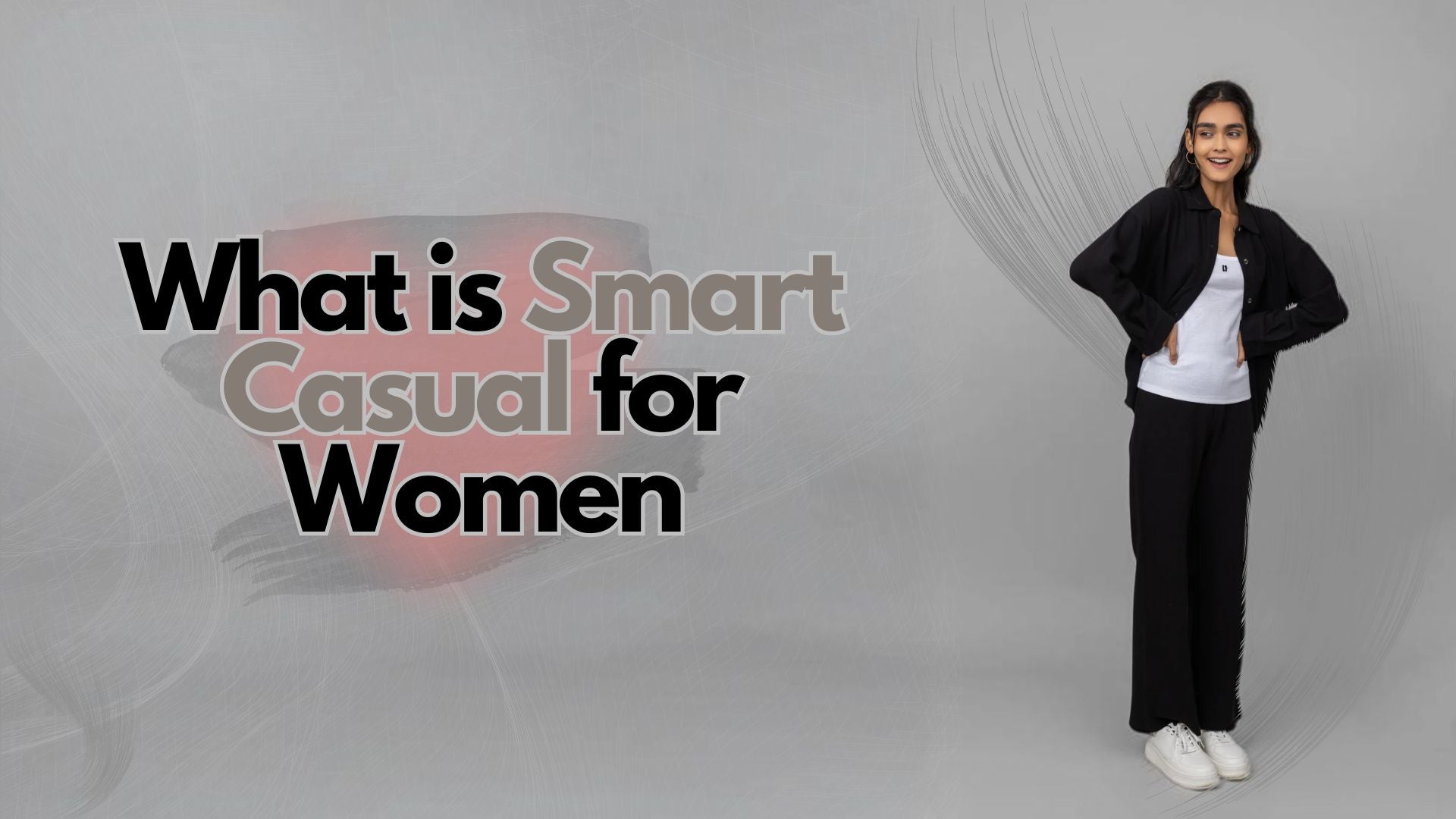 Fashion smart casual women