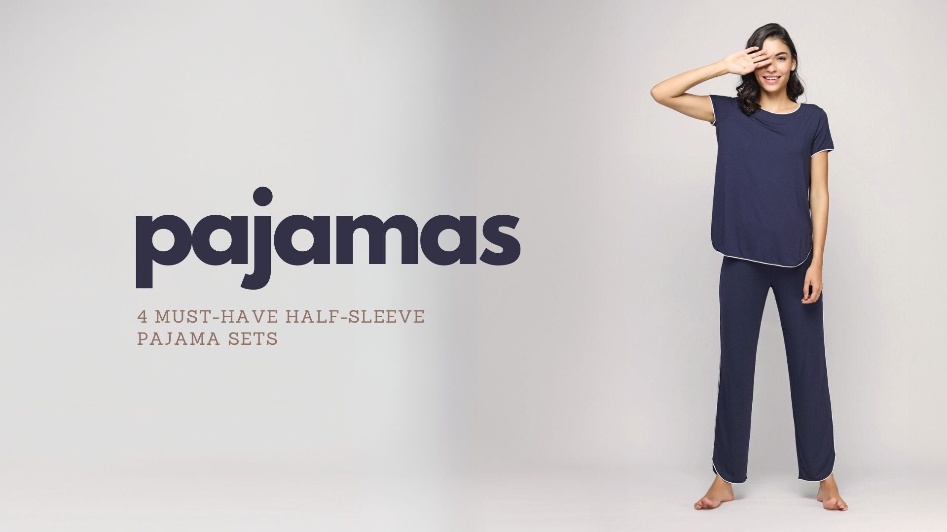 half-sleeve-pajama-sets-for-women