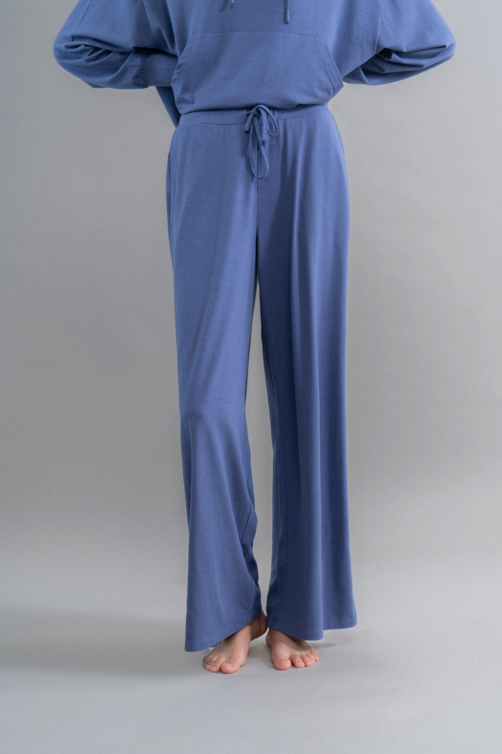 Limited Edition Luxflo® Travel Blue Flared Pajamas
