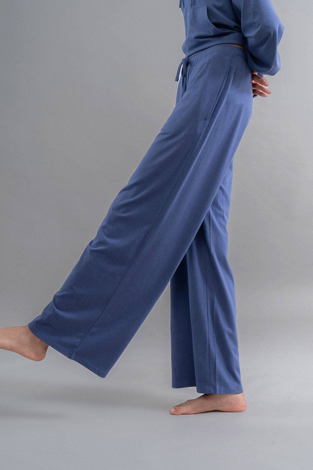 Limited Edition Luxflo® Travel Blue Flared Pajamas