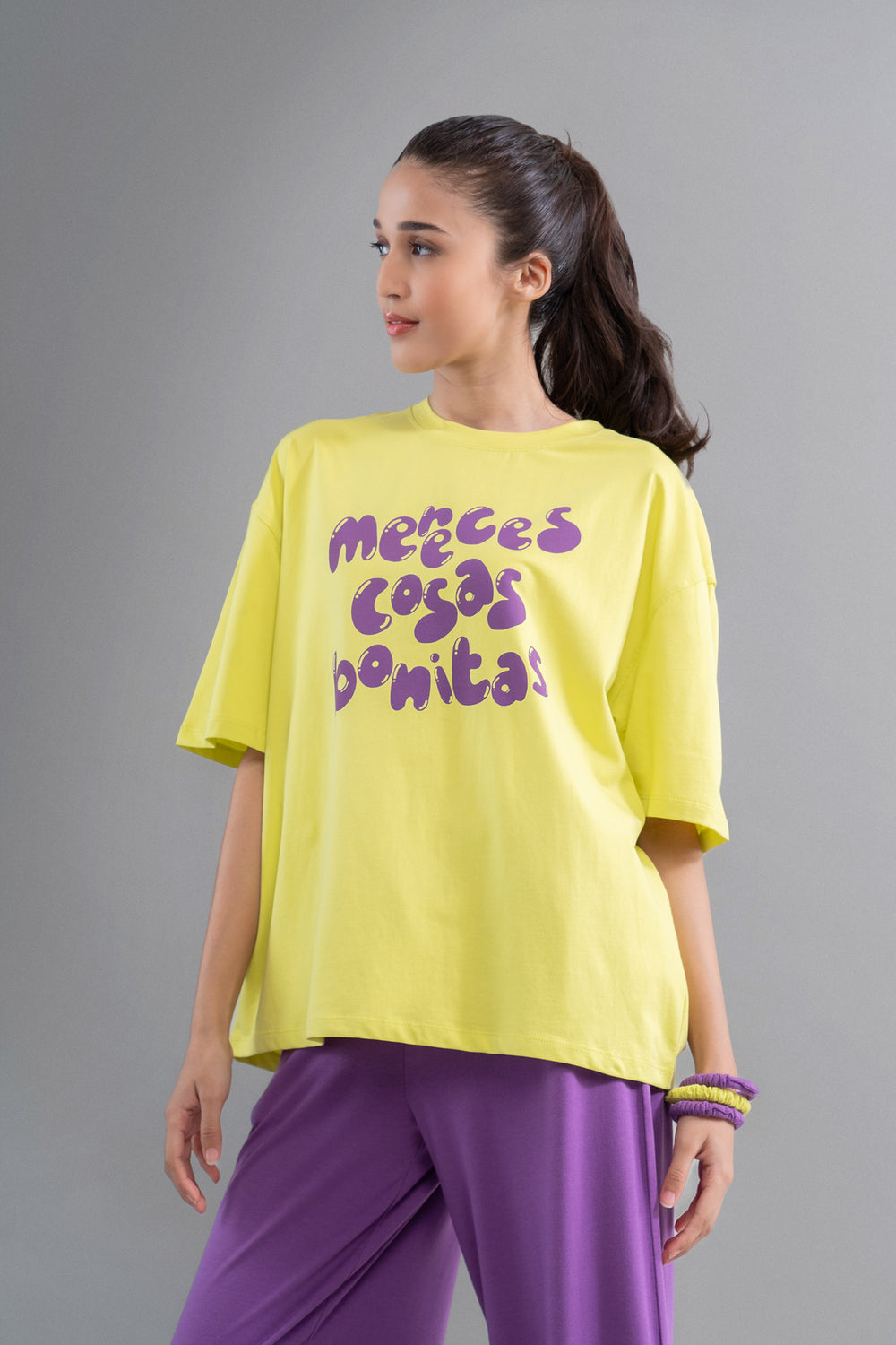 Lime Purple Unisex T-Shirt