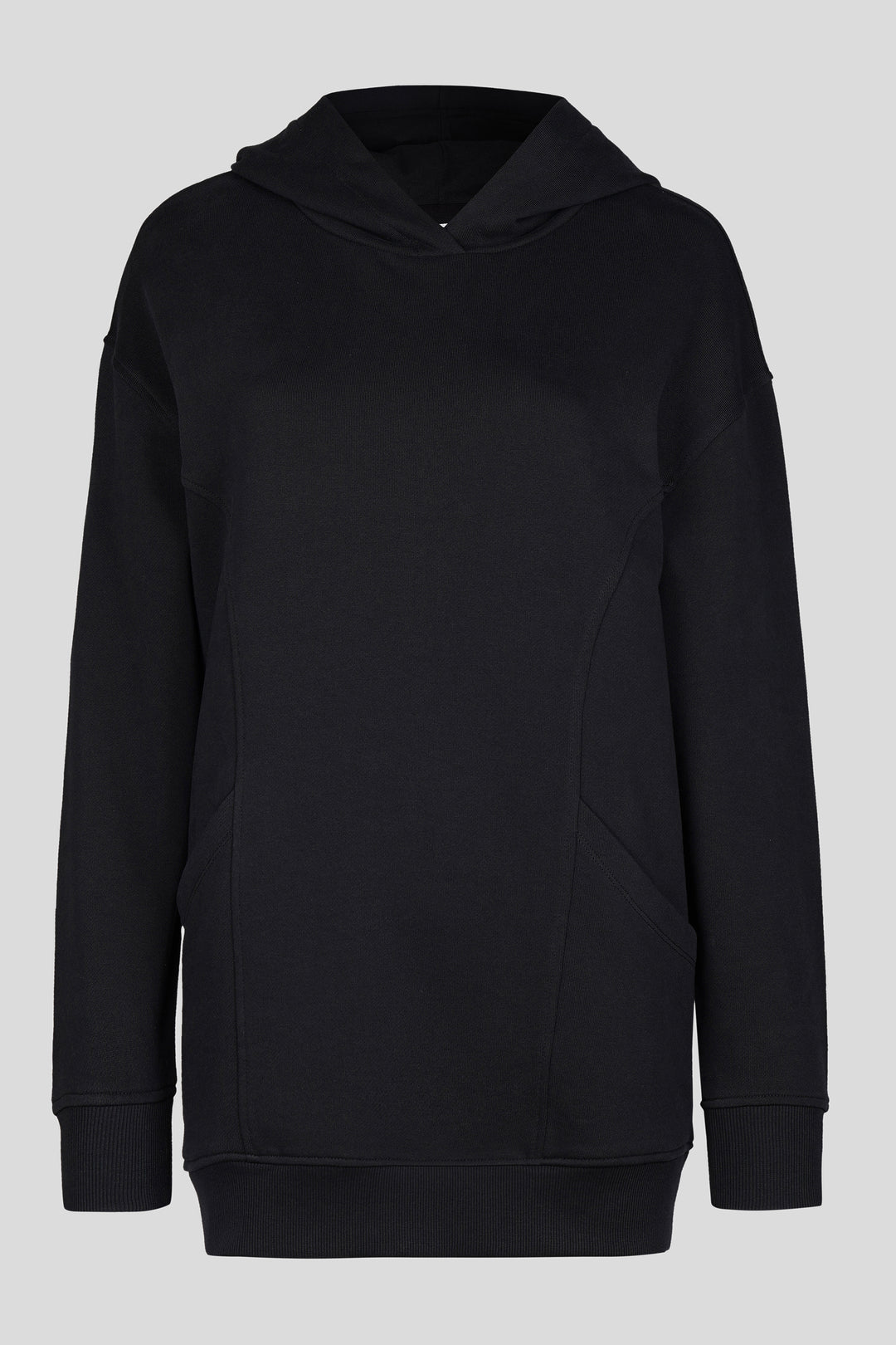 Midnight Black Oversized Hoodie