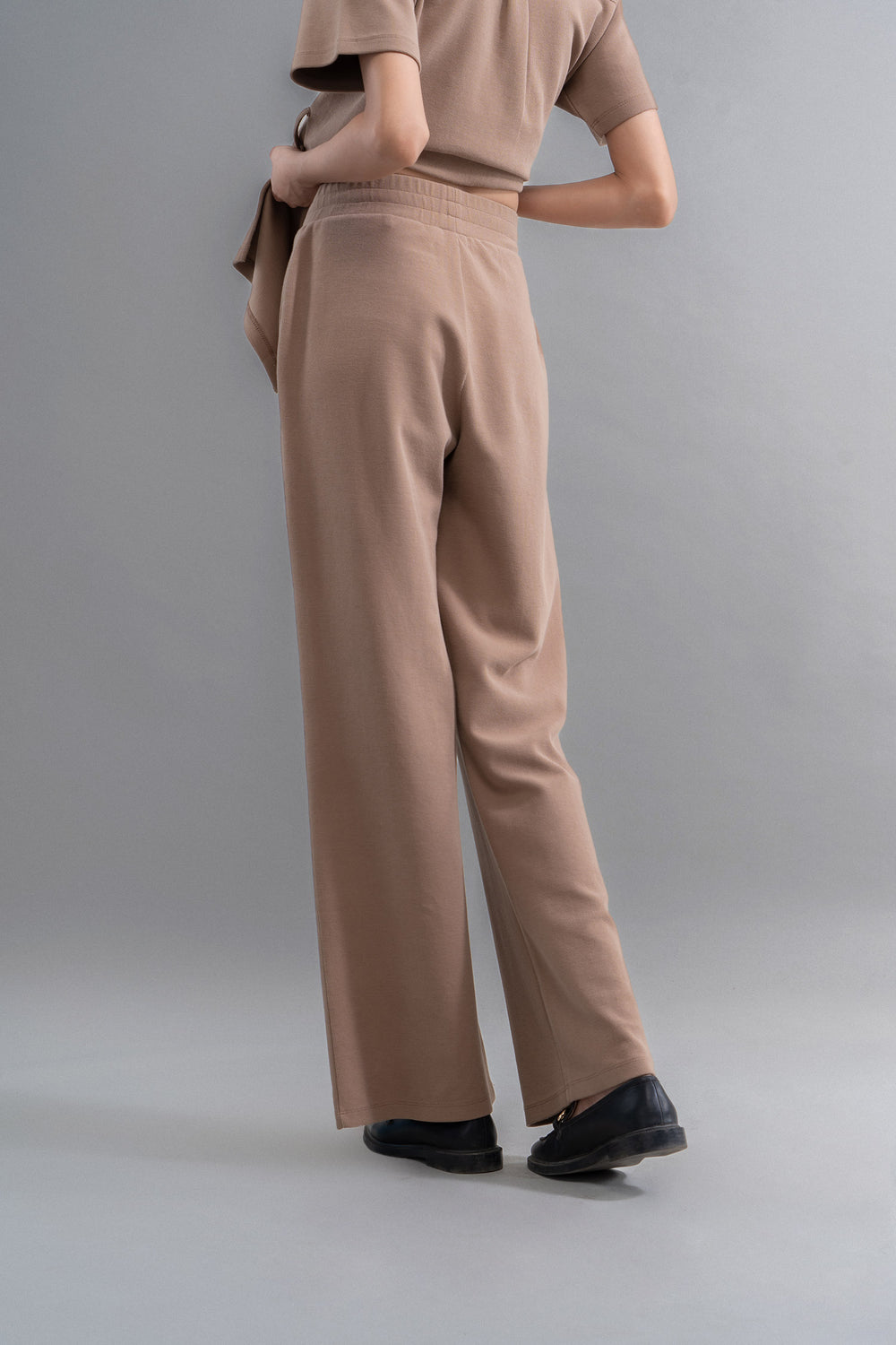 Lushknit® 2.0 Earthy Brown Straight Mulititask Pants