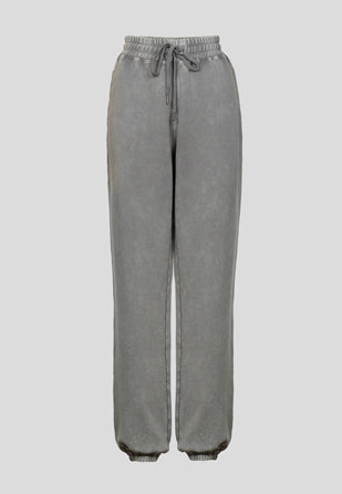 Grey Acid Wash Easy Lounge Joggers