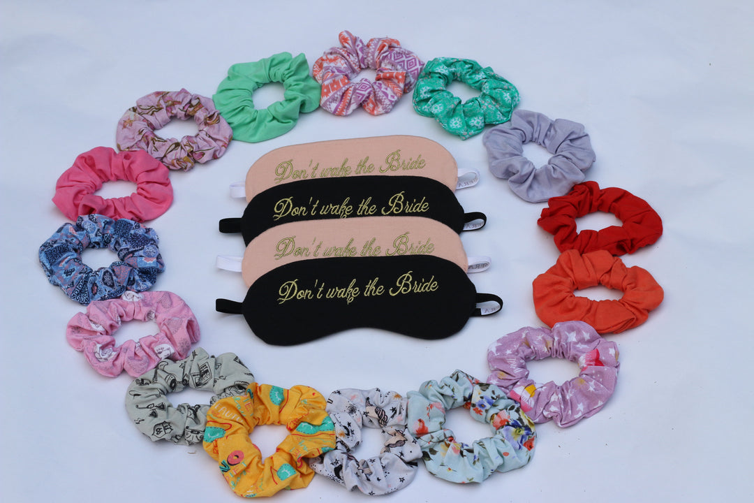 Free Scrunchies and Eyemask