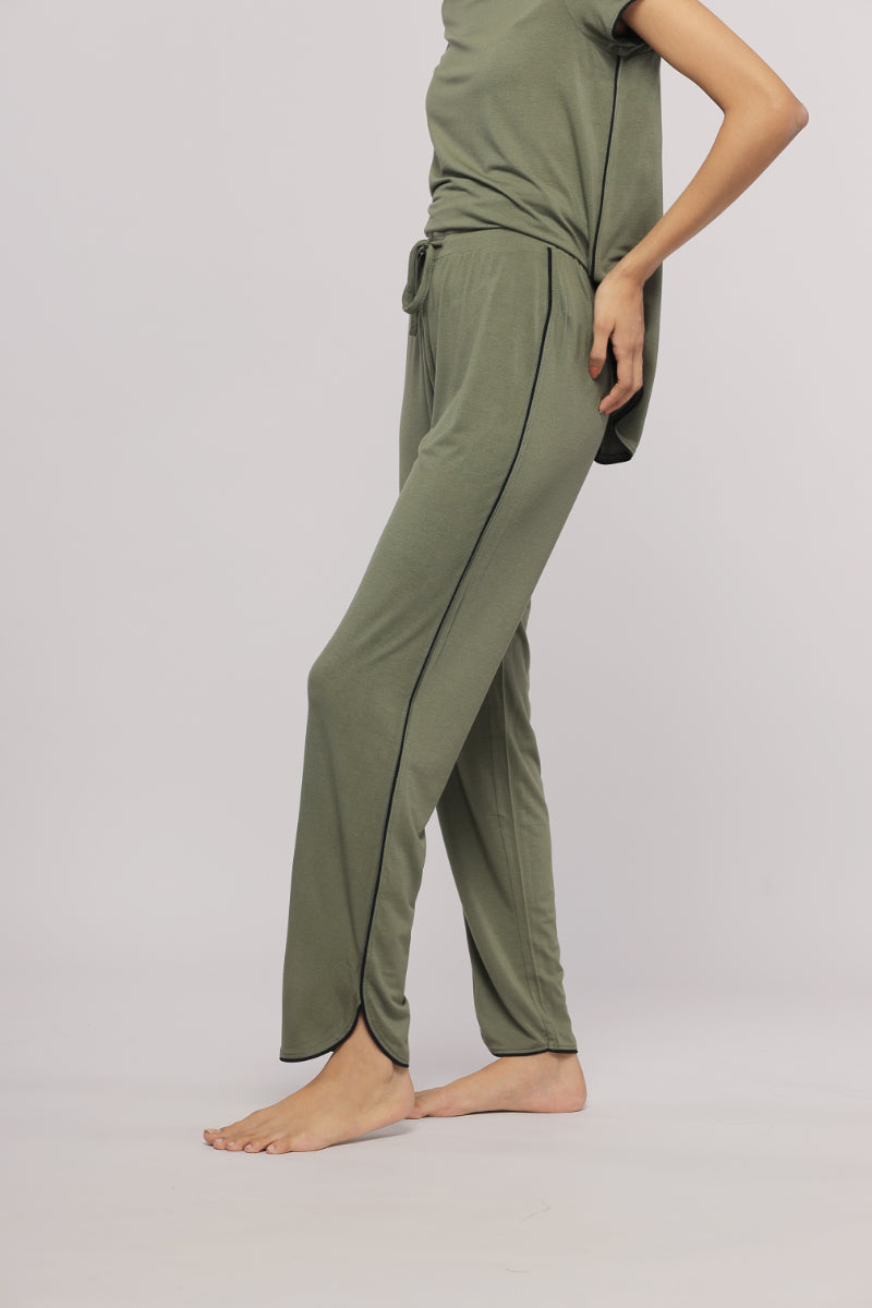 Olive Green Multipurpose Lounge Pant