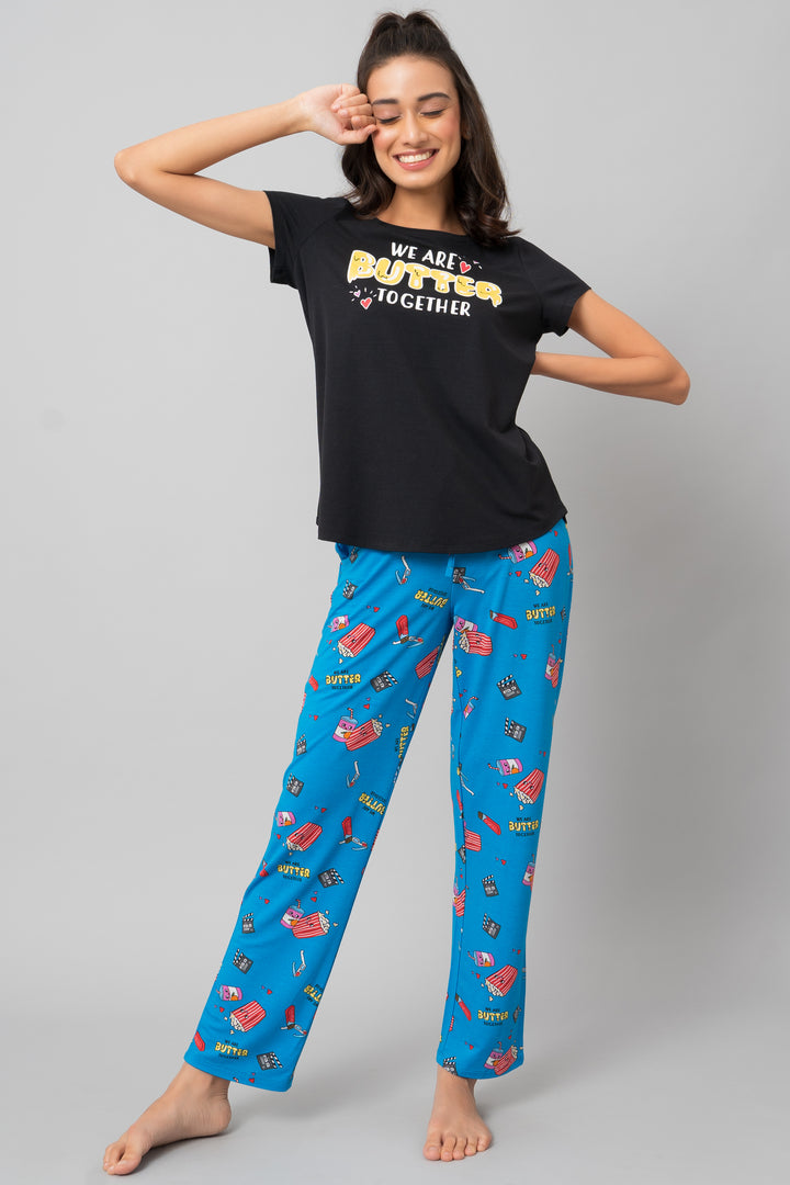 Fun "Butter Together" pajama set for cozy, relaxed moments.