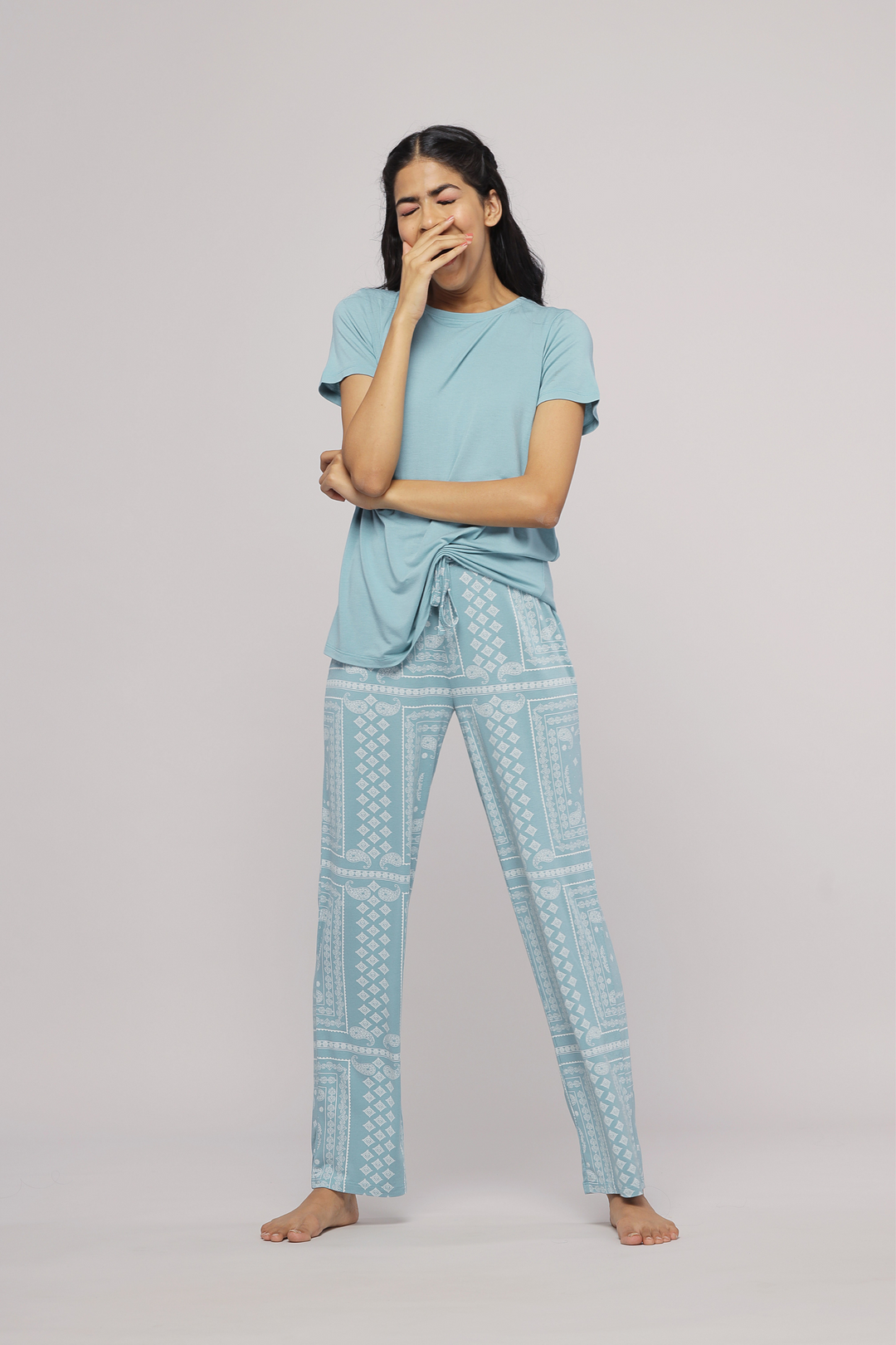 Geometric Paisley Pajama Set - Product Image 2