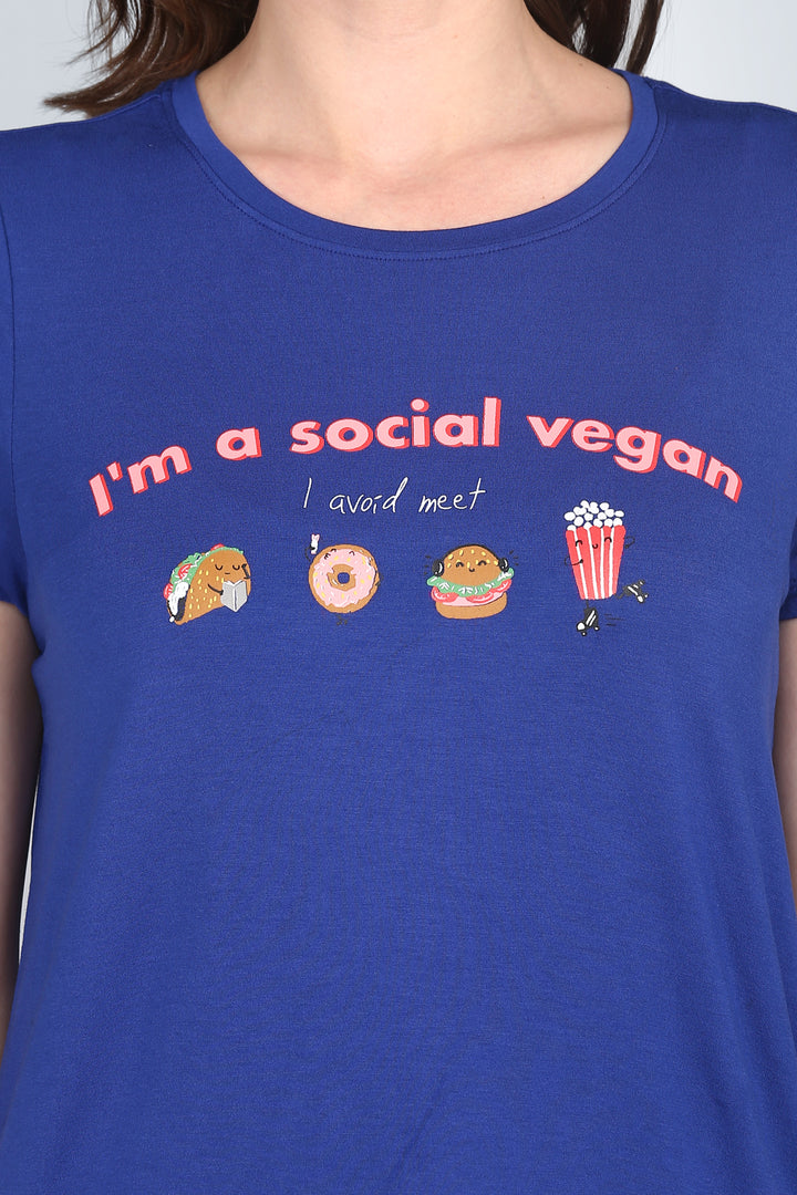 Social Vegan Pajama Set.