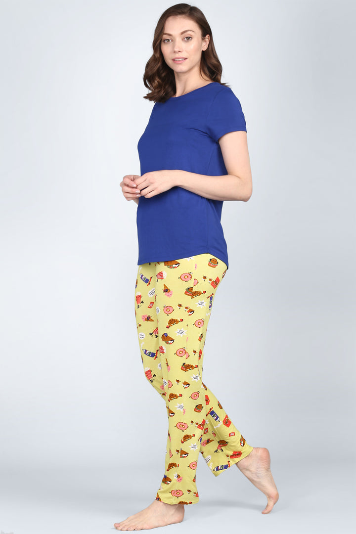 Snuggle Blue Pajama Set for comfortable and stylish sleepwear.