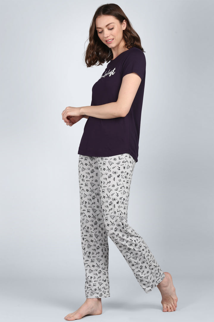 Bon Voyage Pajamas featuring a comfortable design and travel-themed print.