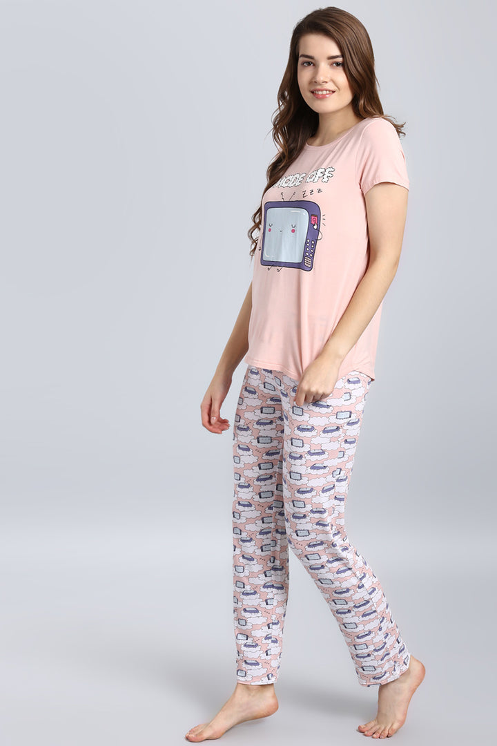 Sleepy T.V Pajama Set for cozy and fun sleepwear.