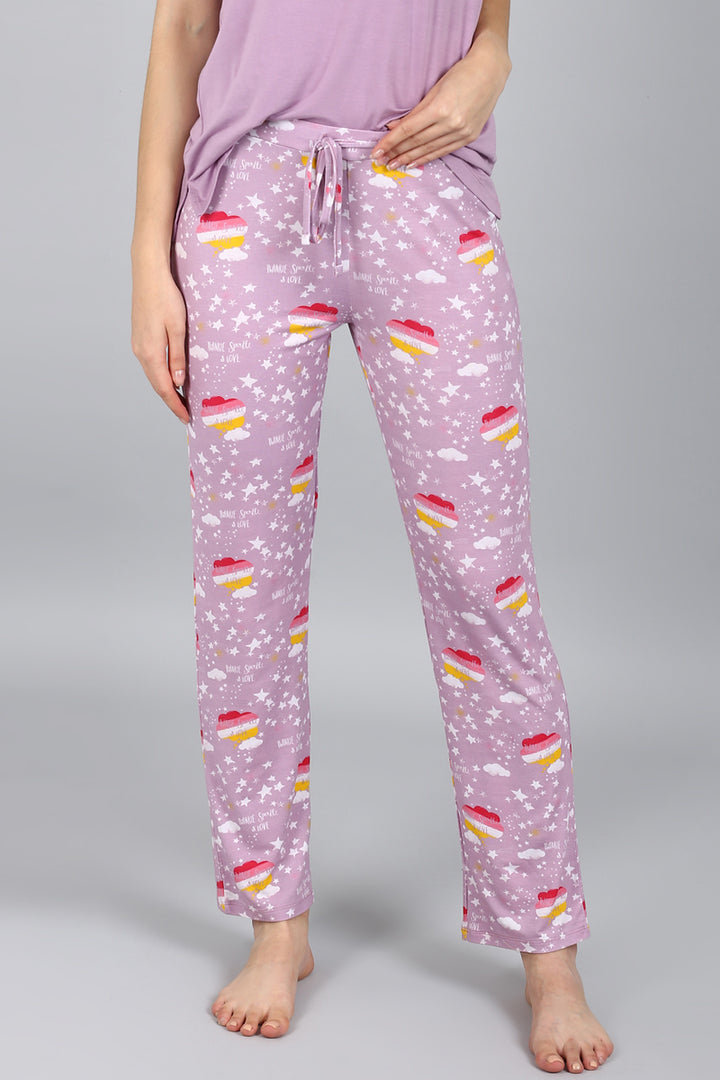 Day Dream Sparkle Pajama Set featuring playful cupcake design and comfortable fit.