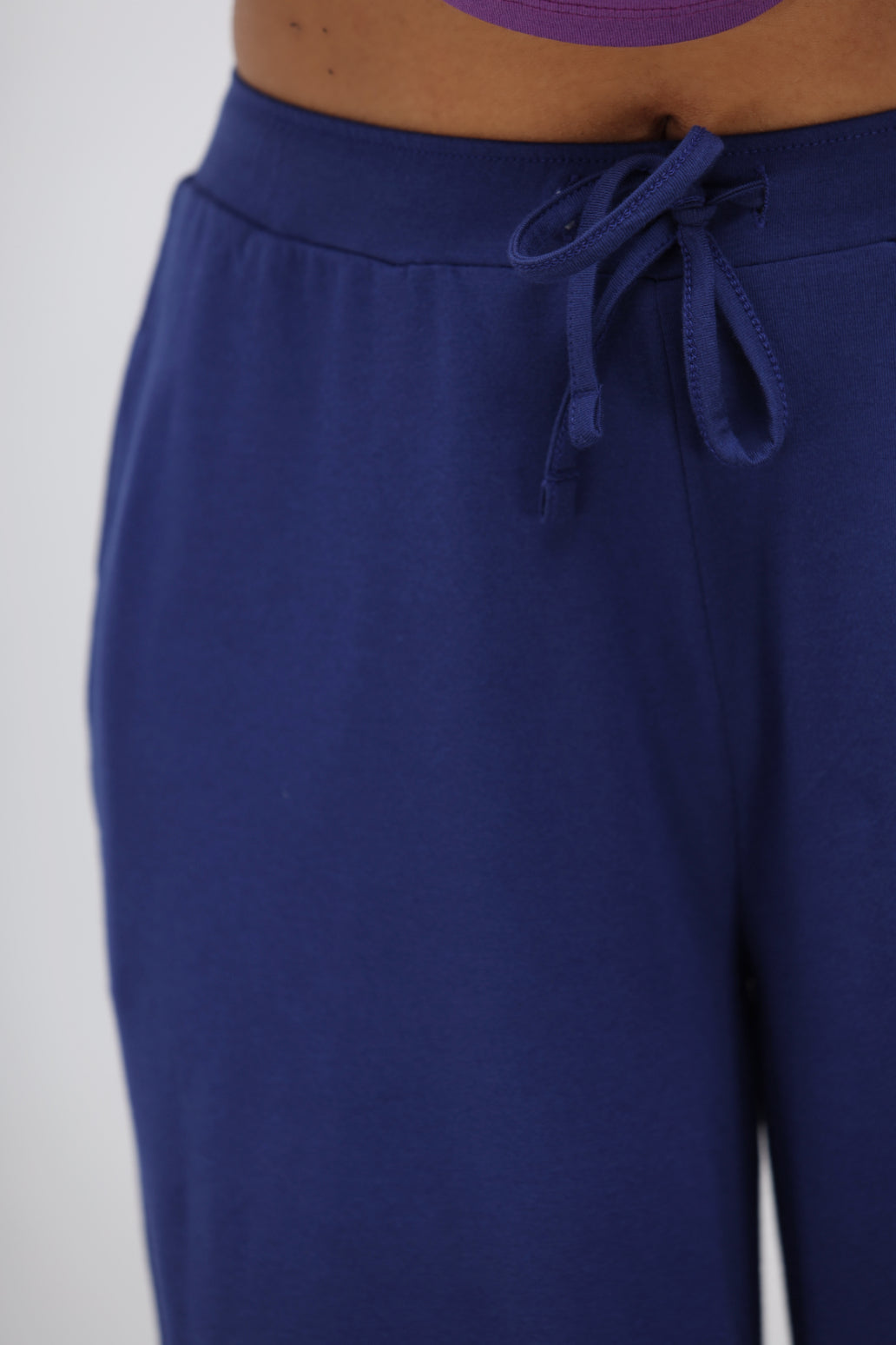 Functional Blue Supima® Flared Lounge Pant