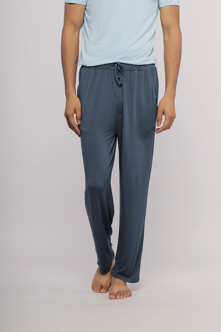 Ombre Blue Mens Pajama Set - Product Image 4