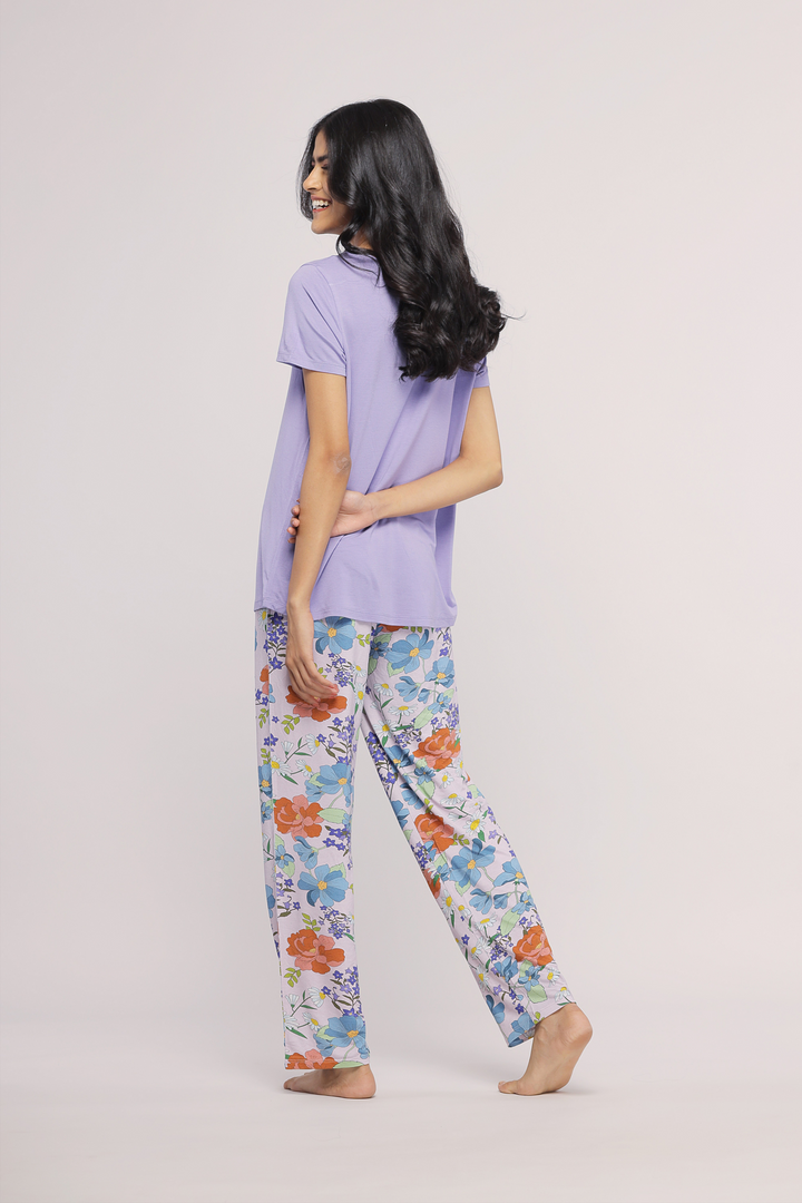 Delicate Fresh Florals Pajama Set - Product Image 2