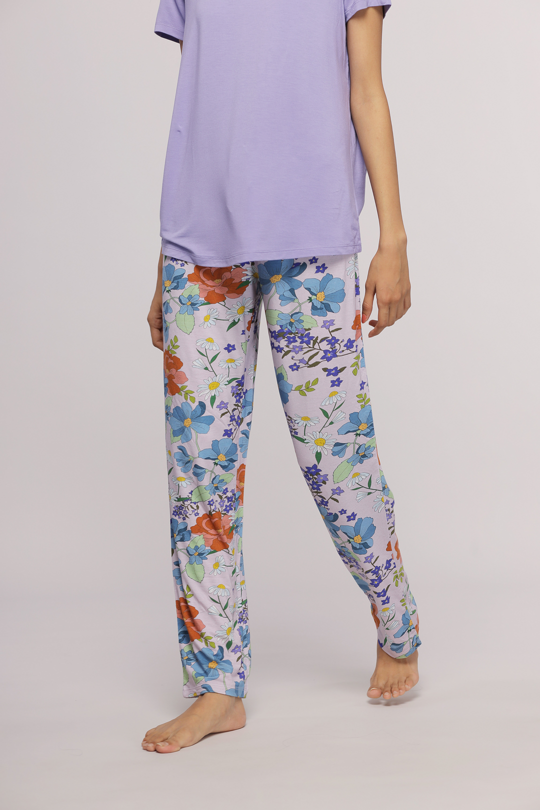 Delicate Fresh Florals Pajama Set - Product Image 5